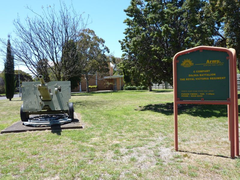 Sandringham - Bluff Road: Army Reserve Depot, Royal Av near Bluff Rd