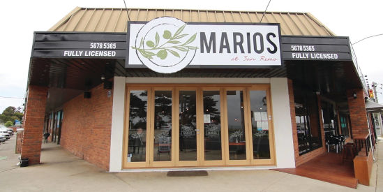 Marios at San Remo, San Remo