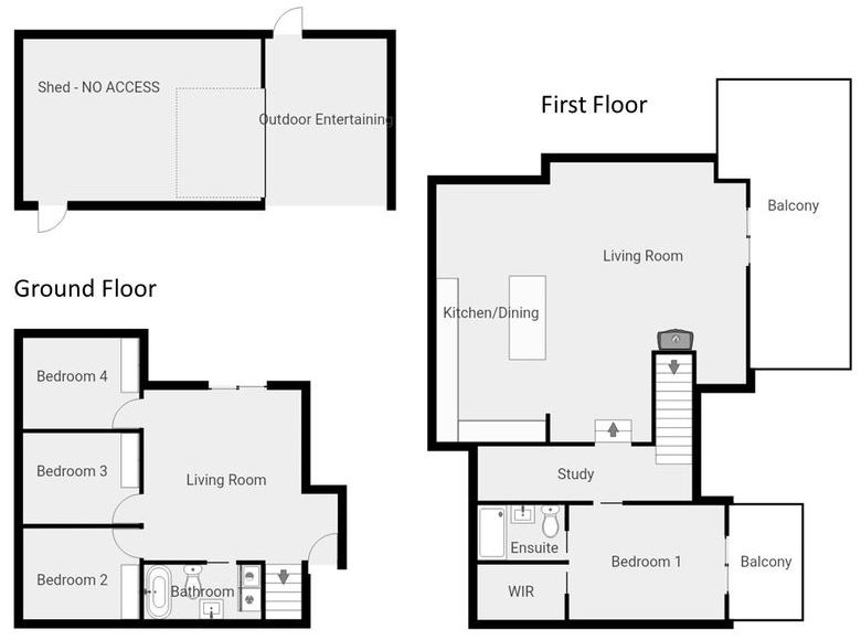 Halcyon Days - Floor plan