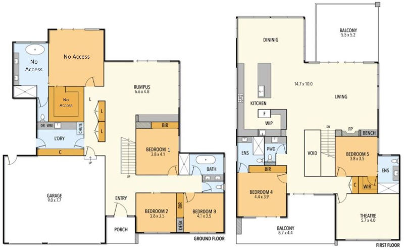 Island View San Remo - Floor plan