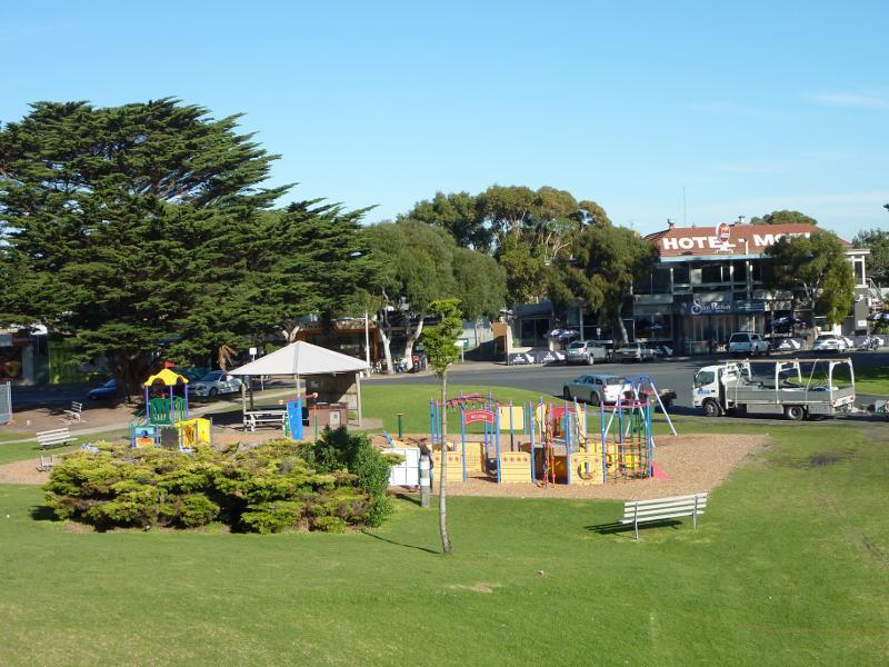 San Remo - Foreshore along Marine Parade: Playground and BBQ shelter