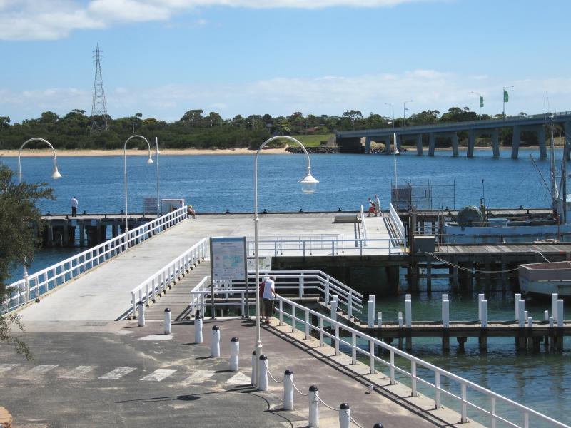 San Remo - San Remo Jetty: View towards entrance of jetty
