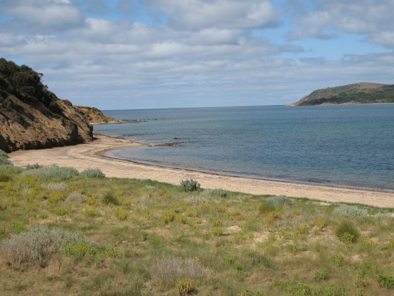 San Remo - Back Beach, Davis Point Road area: View south towards Cape Woolamai