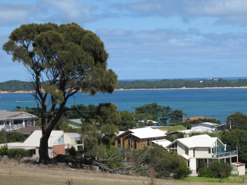 San Remo - Views from Panorama Drive near Anderson Street and Bonwick Avenue: View south-west towards Cape Woolamai