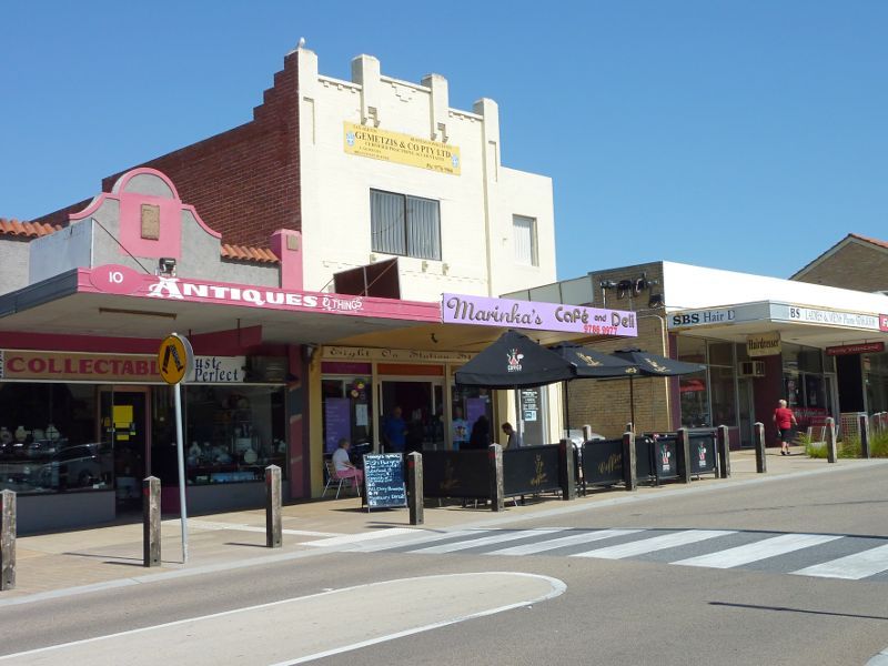 Seaford - Shops, Station Street: Shops along south side of Station St