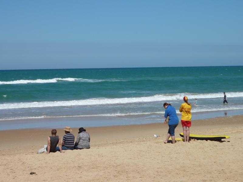 Seaspray - Beach at Seaspray Surf Life Saving Club, off Foreshore Road: Beach in front of Seaspray Surf Life Saving Club