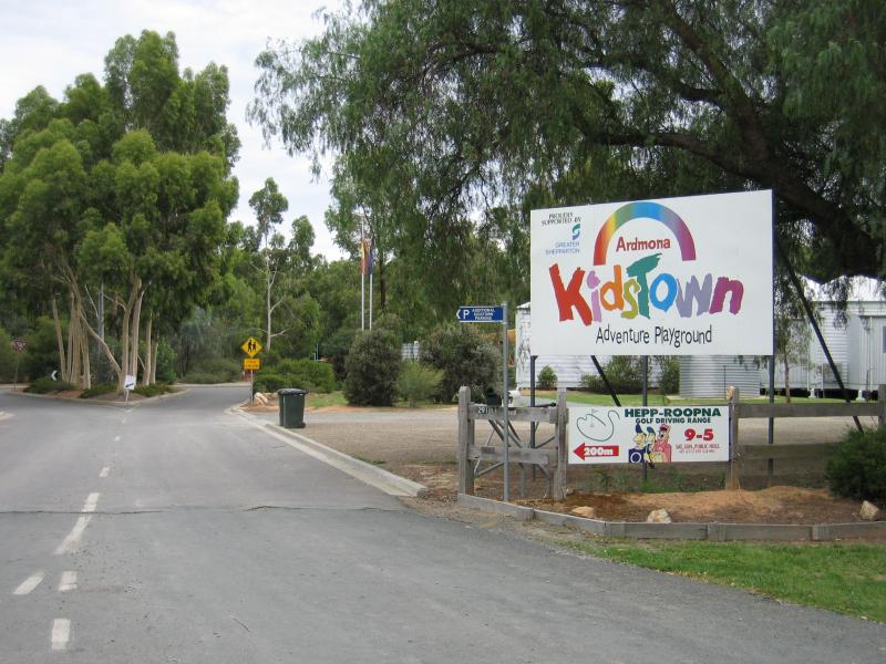 Shepparton - Around town - Ardmona Kids Town Adventure Playground, Midland Highway between Shepparton and Mooroopna