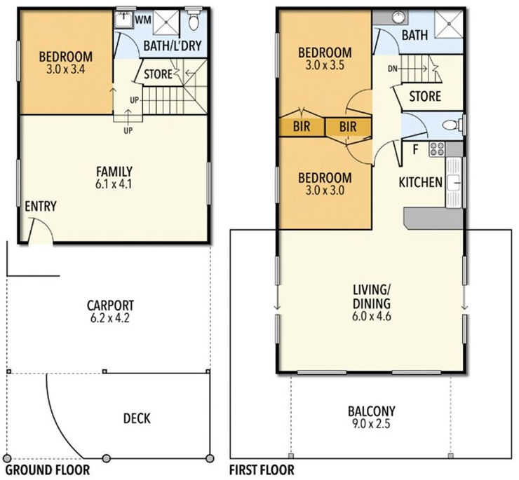 Irvine Retreat - Floor plan