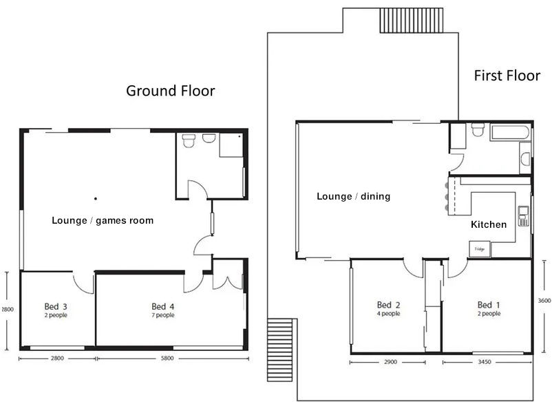 Seanic at Smiths - Floor plan