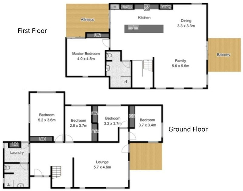 Waikiki Dream - Floor plan