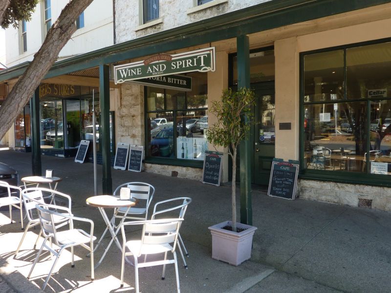 Sorrento - Shops and commercial centre, Ocean Beach Road: Stringer's Stores, north side of Ocean Beach Rd at Pt Nepean Rd