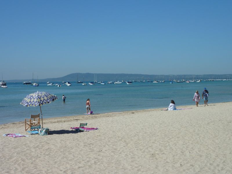 Sorrento - Western end of Sorrento Front Beach - View across beach towards Arthurs Seat