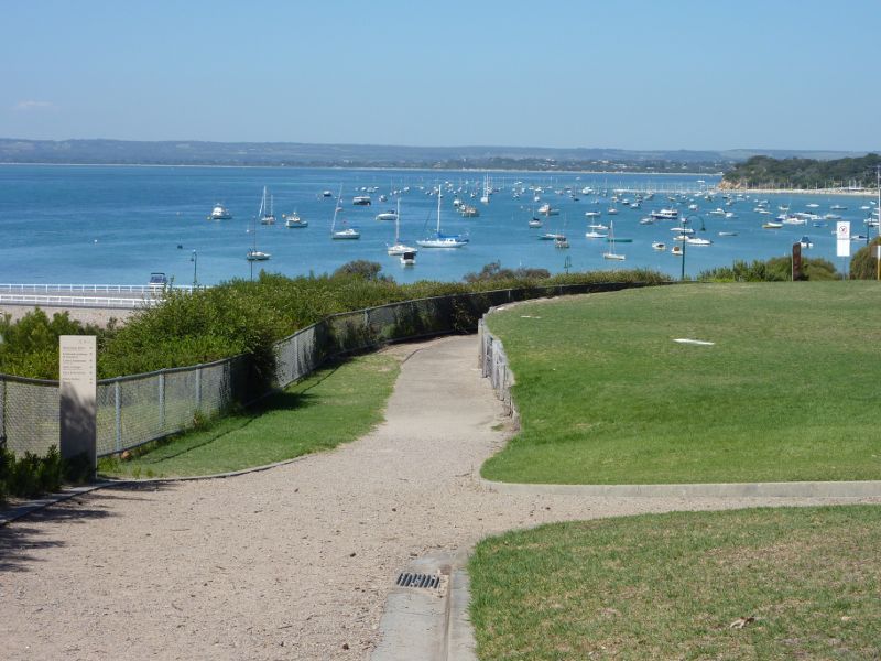 Sorrento - Sorrento Historic Park, Hotham Road: Pathway around rescue helipad