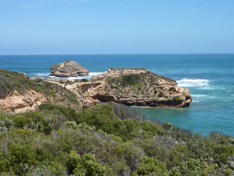 Sorrento - Diamond Bay, Bass Strait: Coastline at southern side of Diamond Bay