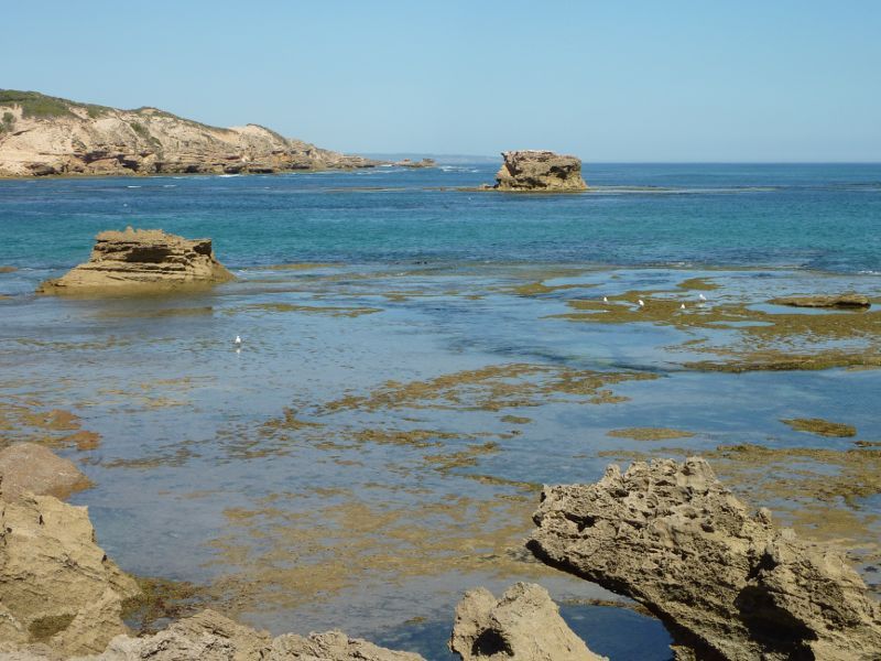 Sorrento - Sorrento Ocean Beach, Bass Strait: South-easterly view from western end of beach