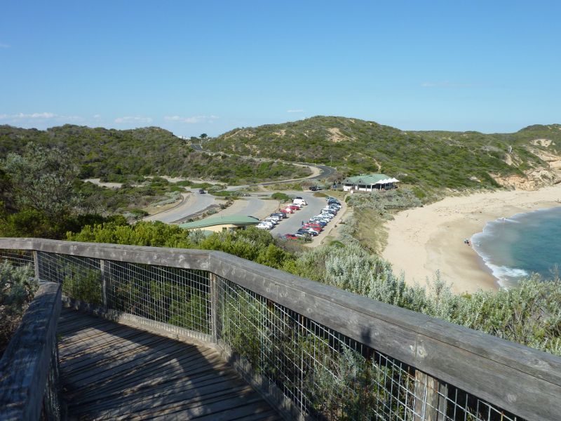 Sorrento - Sorrento Ocean Beach, Bass Strait: Path west of Sorrento Surf Life Saving Club