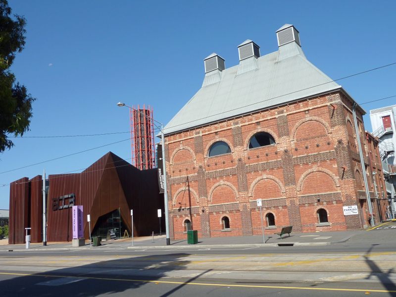 Southbank - Southbank Boulevard, Sturt Street and Grant Street: Malthouse Theatre, Sturt St