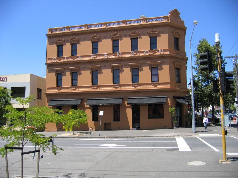 South Melbourne - Clarendon Street area and commercial centre: Clarendon Hotel, corner Clarendon St and York St