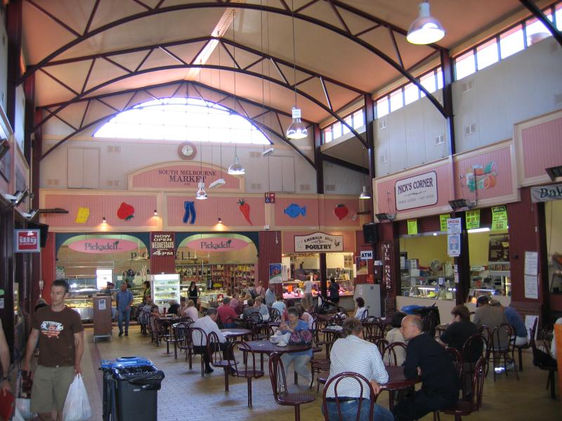 South Melbourne - South Melbourne Market: Food hall