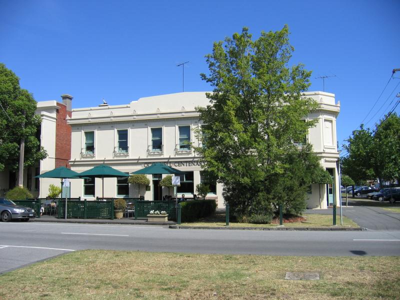 South Melbourne - Coventry Street near Montague Street: O'Connell Centenary Hotel, corner Coventry St and Montague St