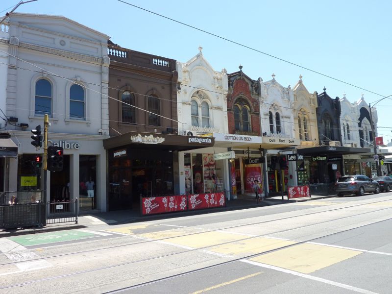 South Yarra - Chapel Street: West side of Chapel St opposite Garden St