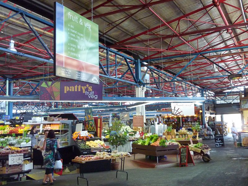 South Yarra - Prahran Market, Commercial Road: Fruit and vegetable section