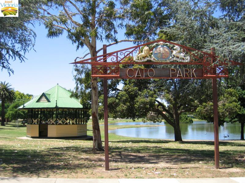 Stawell - Cato Park: entrance