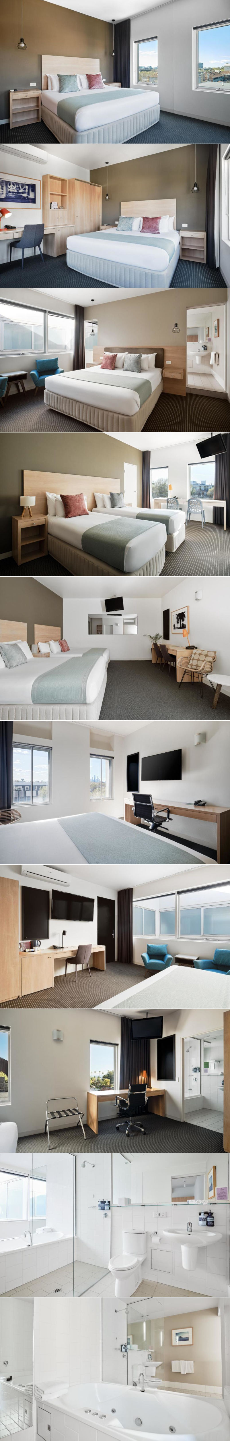 Saint Kilda Beach Hotel - Rooms