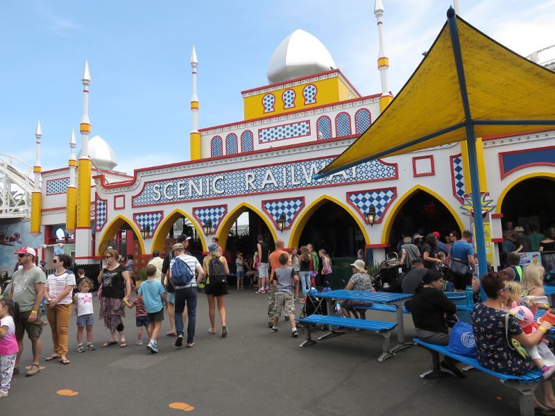 St Kilda - Luna Park, The Esplanade: Scenic Railway