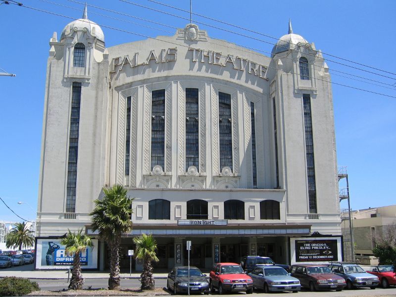 St Kilda - The Esplanade - Palais Theatre, corner Lower Esplanade and Cavell St