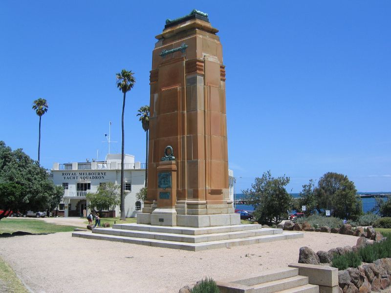 St Kilda - Jacka Boulevard: Cenotaph