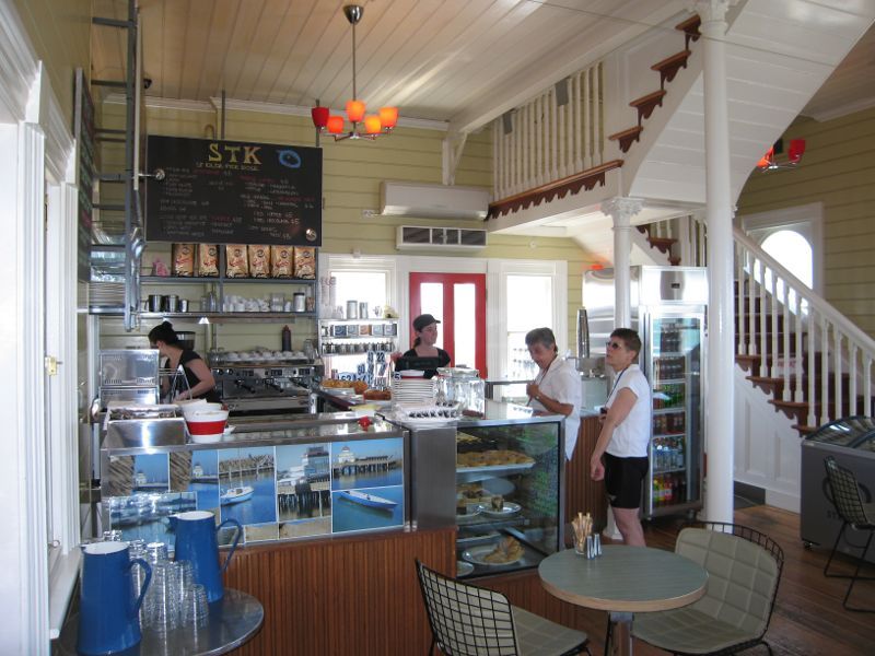 St Kilda - St Kilda Pier and St Kilda Harbour: Inside St Kilda Pier Kiosk