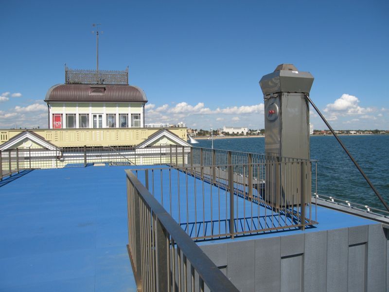 St Kilda - St Kilda Pier and St Kilda Harbour: Elevated viewing deck at kiosk