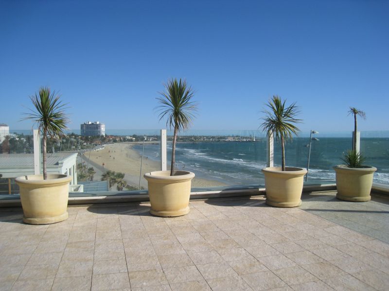 St Kilda - St Kilda Sea Baths: Southern end of observation deck