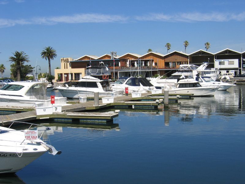 St Kilda - St Kilda Marina: Boats moored at marina