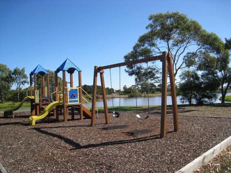 St Leonards - St Leonards Lake Reserve, Murradoc Road: Playground beside lake, McLeod Rd near St Leonards Pde