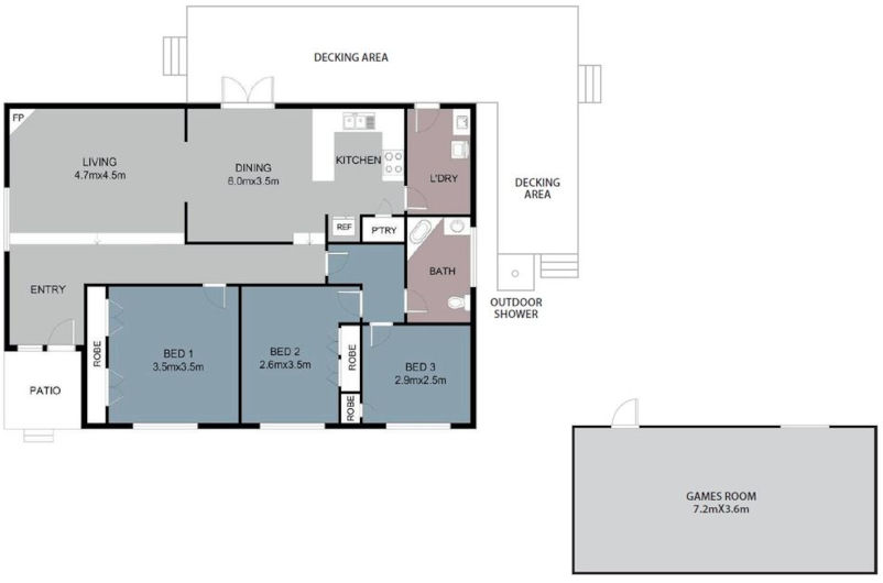 Infinity at Surf Beach - Floor plan