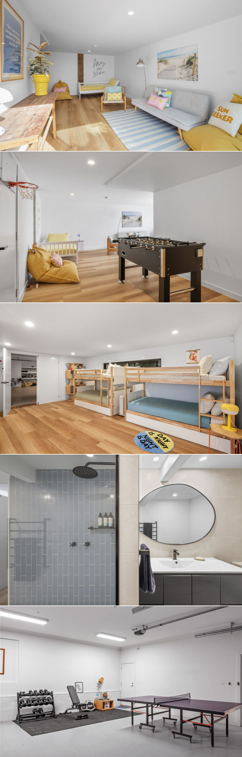 Surfers Rest - Basement and garage