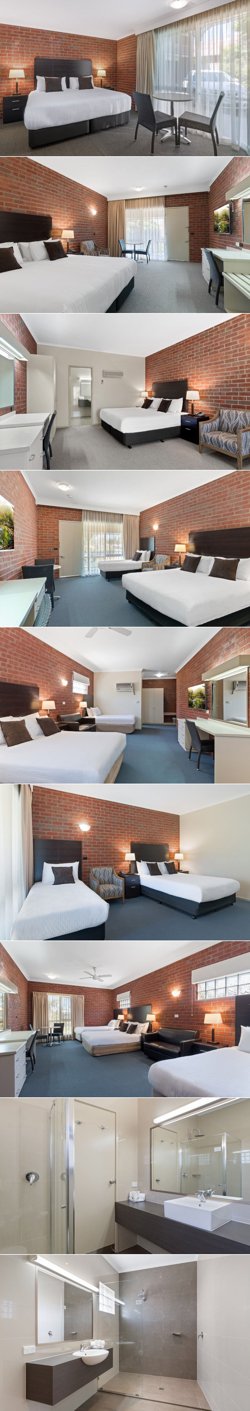 Burke & Wills Motor Inn - Rooms