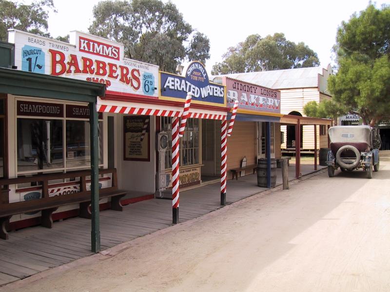 Swan Hill - Pioneer Settlement - Barber, bakery