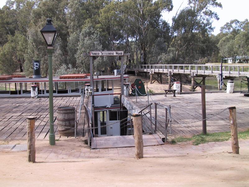 Swan Hill - Pioneer Settlement: Pioneer Settlement Wharf