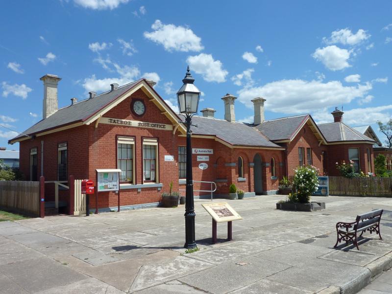 Talbot - Camp Street - Talbot Post Office, corner Camp St and Heales St