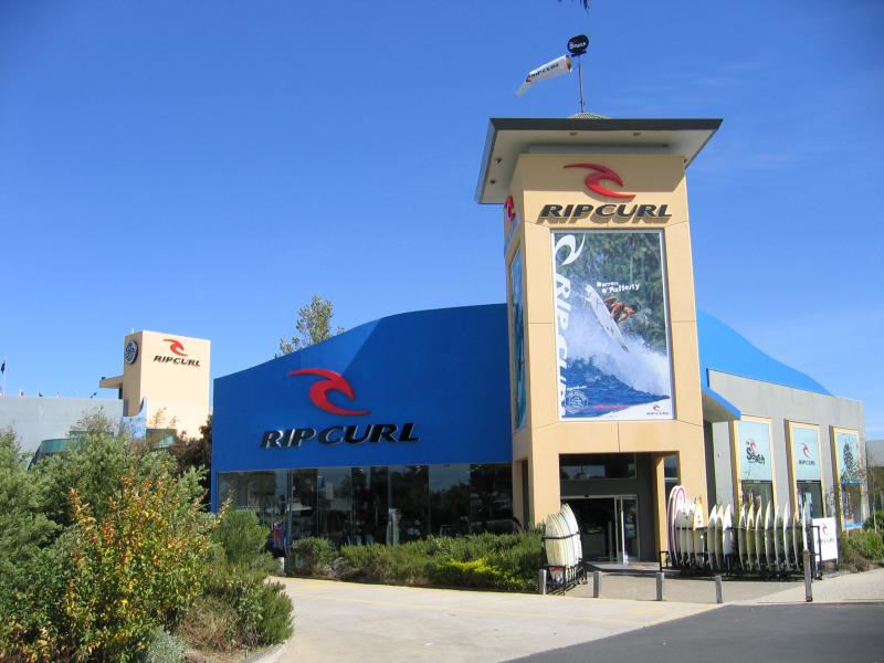 Torquay - Surf City Plaza and surroundings, Surf Coast Highway - Rip Curl