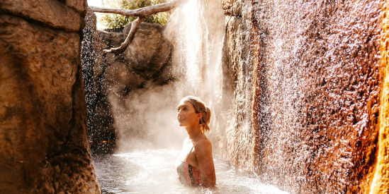 Deep Blue Hot Springs