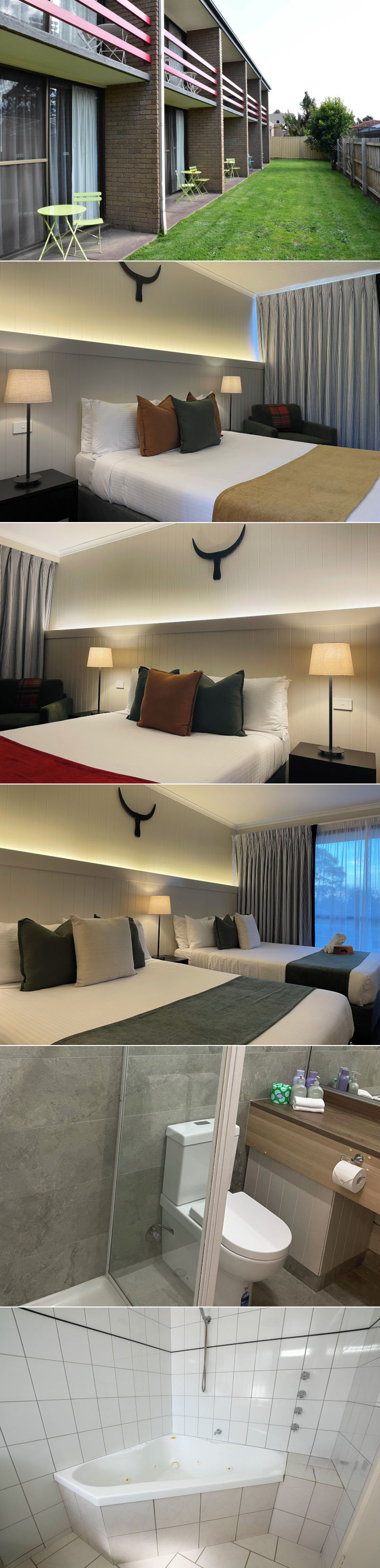 The Black Bull Motel - Rooms