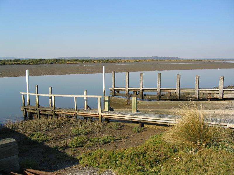 Venus Bay - Jetty and boat ramp, end of Fishermans Road at Anderson Inlet: Boat ramp