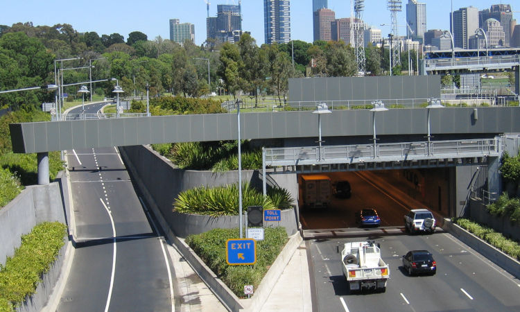 Domain Tunnel, Melbourne