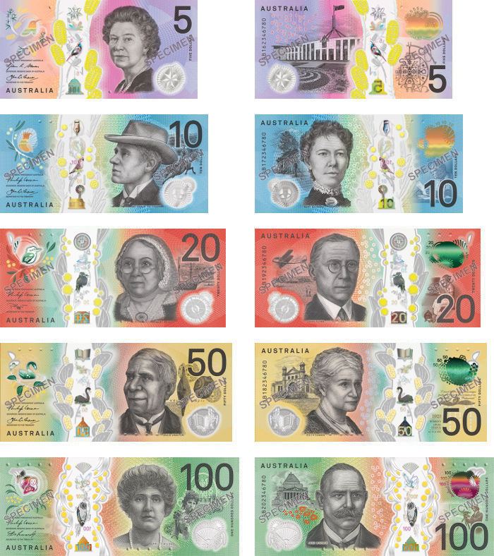 Australian banknotes