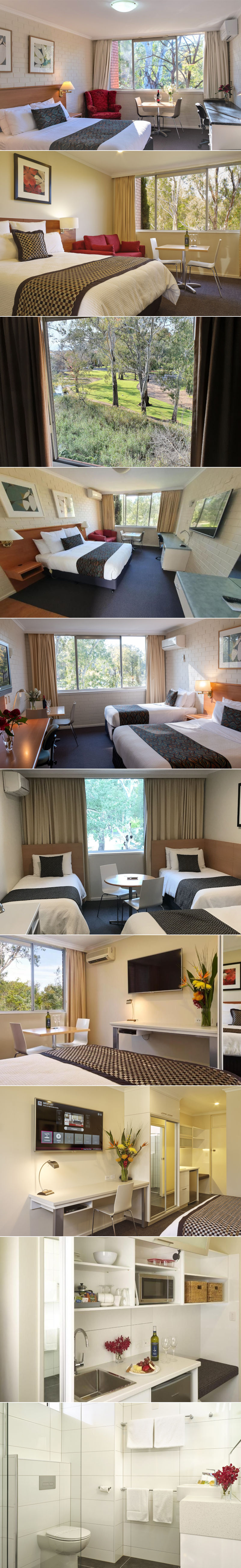 Parkview Motor Inn - Motel rooms