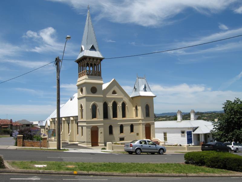 Warragul - Victoria Street north of commercial centre - Community Centre (former Wesley Uniting Church)